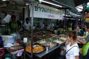 Curry sales stand :)