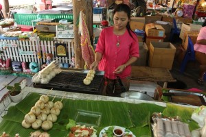 Lunch made of pork...